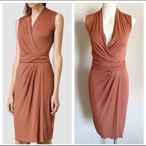All Saints Novi Wrap Dress Sz 0 EUC Excellent Condition